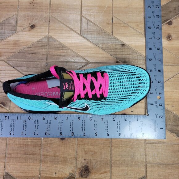 🔥 Nike Air Vapormax Flyknit 3 Mens 9 South Beach Running Gym Walking Sneakers - Picture 12 of 12